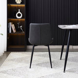 Apollo Dining Chairs - Dark Grey (4pce) Unclassified Criterion 