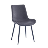 Apollo Dining Chairs - Dark Grey (4pce) Unclassified Criterion 