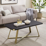 CAPRI Coffee Table - Black and Gold Unclassified Criterion 